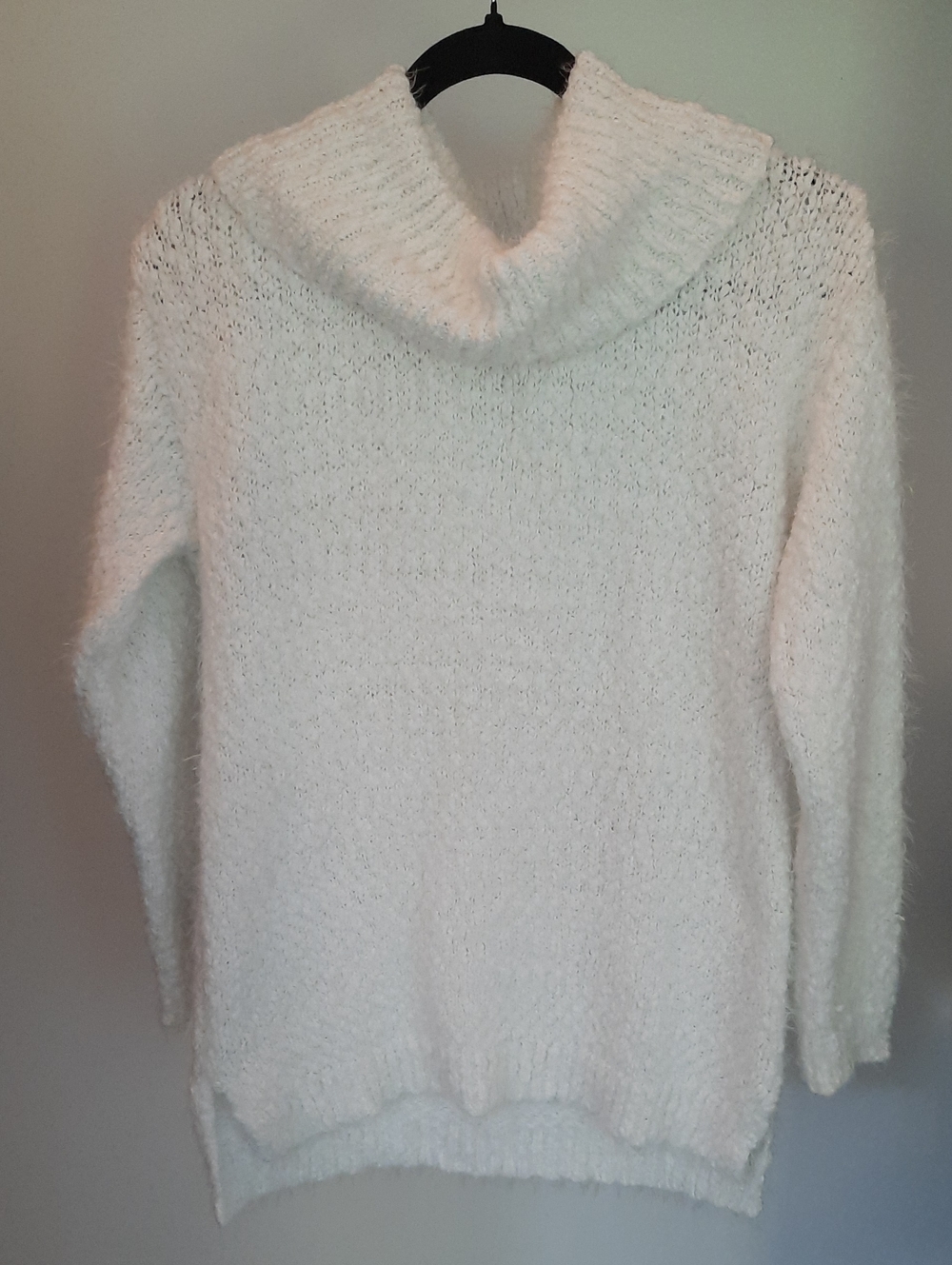 Kenneth Cole Reaction Women's White Cowl Neck Sweater